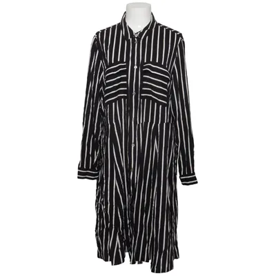 Shirt dress (Black, White) from Sara Lindholm