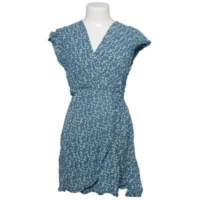 Wickelkleid (Blau, Weiß) von Stars Viskose