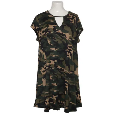 Dress (Green, Black, Beige) from Vibe Elastane, Polyester