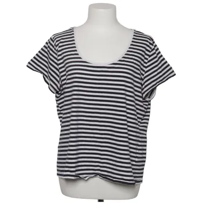T-shirt (Blue, White) from H&M Cotton, Elastane