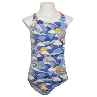 Badedragt (Blå, Flerfarvet) fra Mini Boden Elastan, Polyester