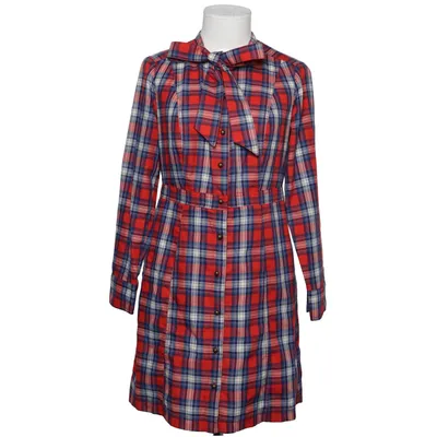 Skjortekjole (Rød, Blå, Hvid, Flerfarvet) fra Boden Polyester, Viscose, Uld