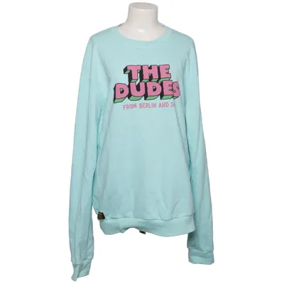 Sweatshirt (Blue) from The Dudes Cotton, Polyester