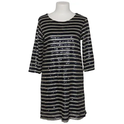 Dress (Blue, Silver) from Zara Basic Collection