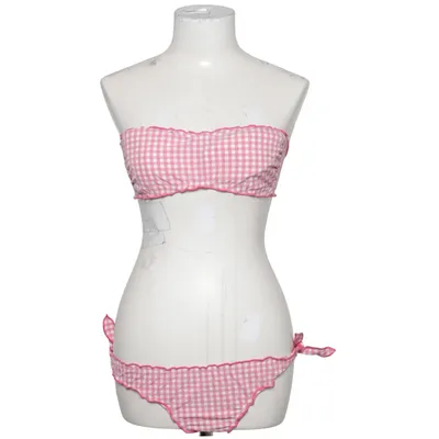 Bikini (Rose, Blanc) de MC2 Saint Barth Élasthane, Polyamide