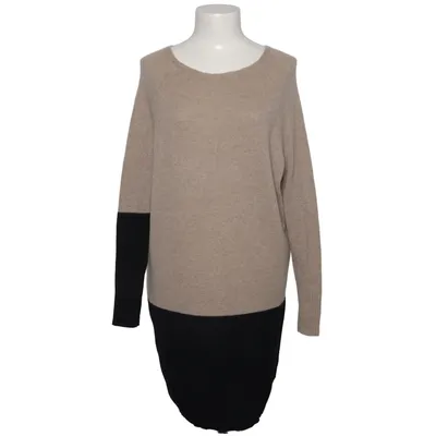 Robe (Beige, Noir) de Aqua Cashmere Cachemire