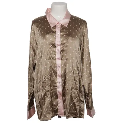 Shirt (Green, Pink) from Gattina Elastane, Silk