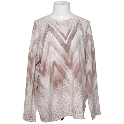 Pull-over (Beige, Marron, Blanc) de Ovanti Élasthane, Polyamide, Viscose