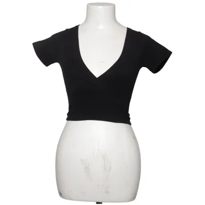 T-shirt (Schwarz) von Brandy Melville Baumwolle, Elasthan