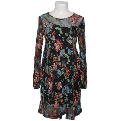 Dress (Black, Multicolored) from Zara Knit Viscose