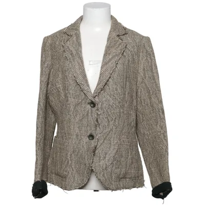 Blazer (Gris, Beige) de Mason's Coton, Laine