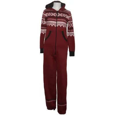 Freizeit Overall (Rot, Weiß, Schwarz) von Urban Diva Baumwolle, Polyester