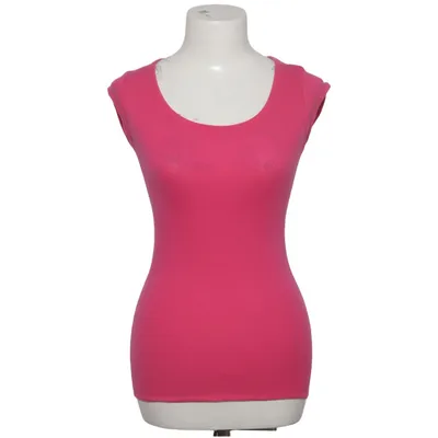 T-shirt (Roze) van Lili Katoen, Elastaan