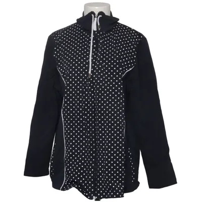 Jacket (Blue, White) from Lea H. Cotton, Elastane