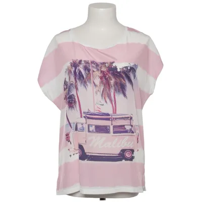 T-shirt (Blanc, Rose, Multicolore) de Lilienfels Coton, Lyocell, Polyester
