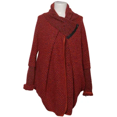 Cardigan (Oranje, Lila, Rood) van Colorine Acryl, Polyester, Wol