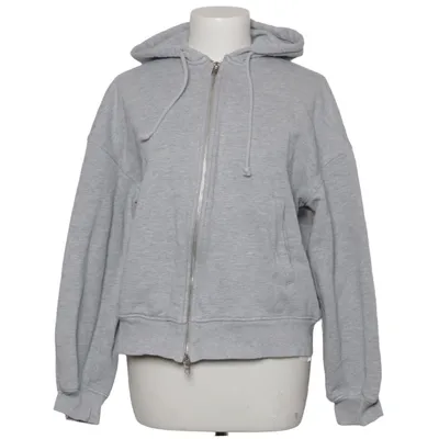 Capuchon sweater (Grijs) van Weekday Katoen, Polyester, Viscose