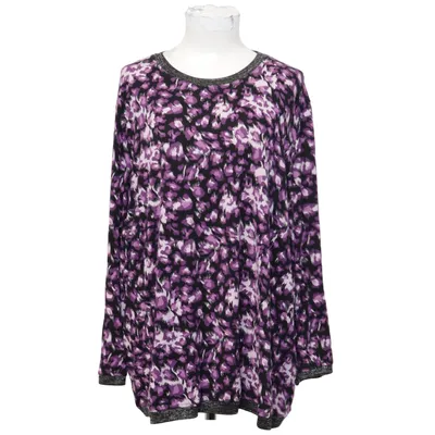 Långärmad t-shirt (Lila, Svart, Flerfärgad) från No Secret Elastan, Viskos