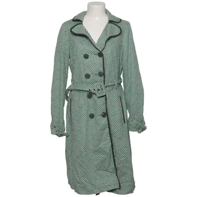Trench coat (Green, Multicolored) from King Louie Cotton, Polyester