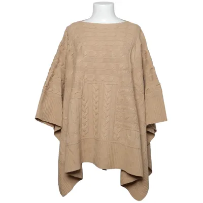 Poncho (Beige) från Polo Ralph Lauren Kashmir, Ull