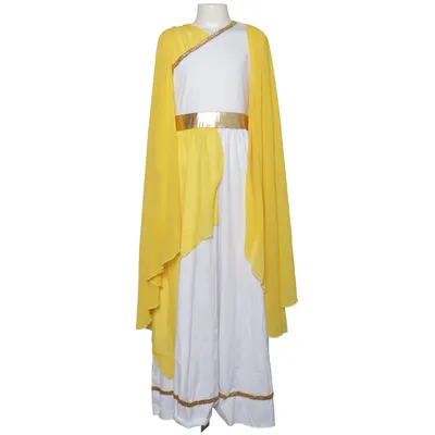 Fancy dress (White, Yellow, Gold) from Iefiel