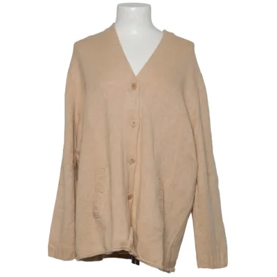 Cardigan (Beige) de Longhin Cachemire, Laine de mouton, Soie