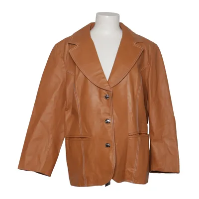 Ledersacko (Braun) von Sarah Kern Leder, Polyester