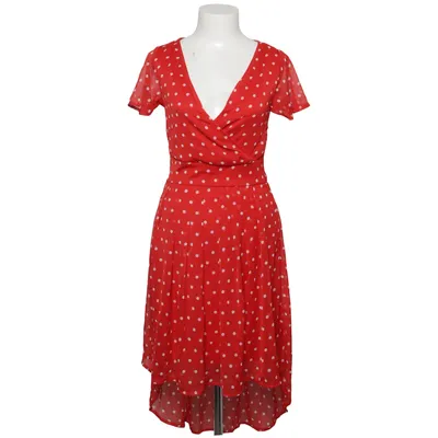 Wikkeljurk (Rood, Wit) van Vivance Collection Polyester