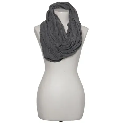 Infinity scarf (Grå) fra Scarfs 4 You Bomuld, Viscose