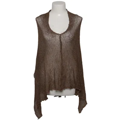 Poncho (Brown) from Contro Corrente Viscose