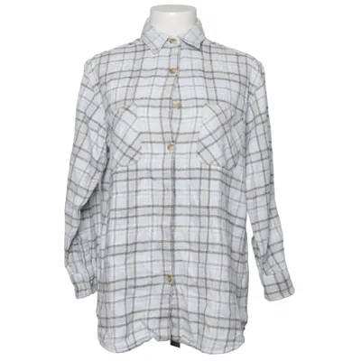 Flannel shirt (Blue, White, Gray) from Maria Bellesi Cotton