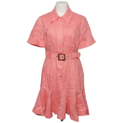 Shirt dress (Pink) from Zimmermann Bamboo, Linen