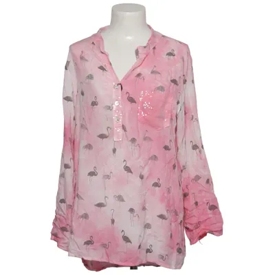 Blus (Rosa, Vit) från Self Viskos