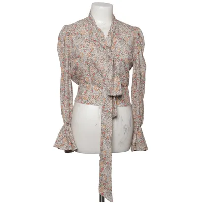 Blus (Vit, Orange, Flerfärgad) från Sateen