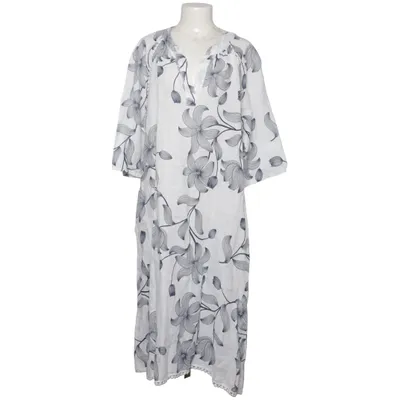 Kleid (Weiß, Blau) von Puro Lino Leinen