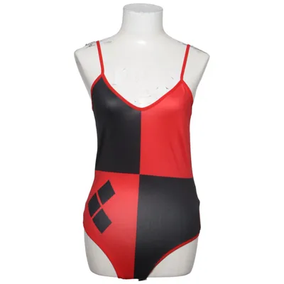 Maillot de bain une pièce (Rouge, Noir, Blanc) de Romwe Élasthane, Polyester