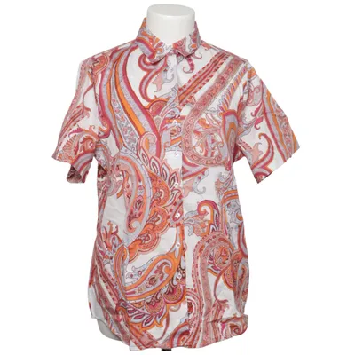 Short sleeve shirt (White, Orange, Multicolored) from Eterna Cotton