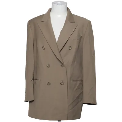 Blazer (Beige) from Delmod Acetate, Elastane, Polyester, Viscose, Wool