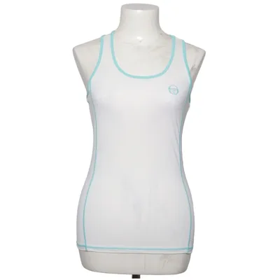 Tanktop (Weiß, Türkis) von Sergio Tacchini Elasthan, Polyamid