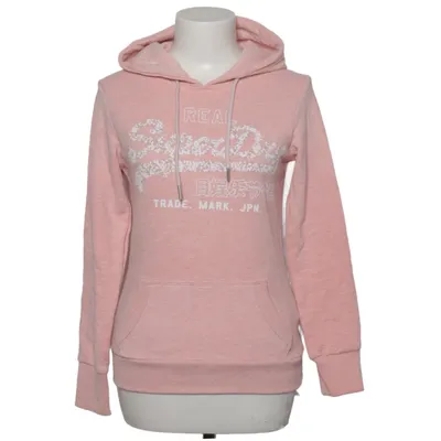 Hættetrøje (Pink) fra Superdry Bomuld, Polyester