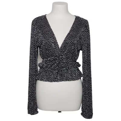 Crop top (Black, White) from Zara Polyester