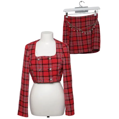 Dräkt (Röd, Svart, Vit) från Miss Selfridge Akryl, Bomull, Polyamid, Polyester, Viskos, Ull