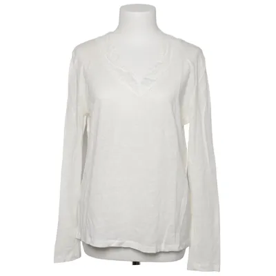 Haut (Blanc) de Blaumax Lin, Polyester