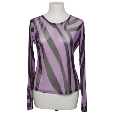 Top (Lilla, Sort) fra Guts & Gusto Elastan, Polyester