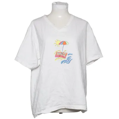 T-shirt (Hvid, Flerfarvet) fra Fresh Produce