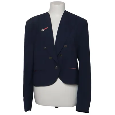 Blazer (Bleu) de Julius Lang Lin, Polyester, Viscose, Laine