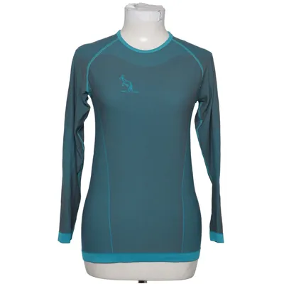 Base layer shirt (Gray, Turquoise) from Australian Polyamide, Polyester