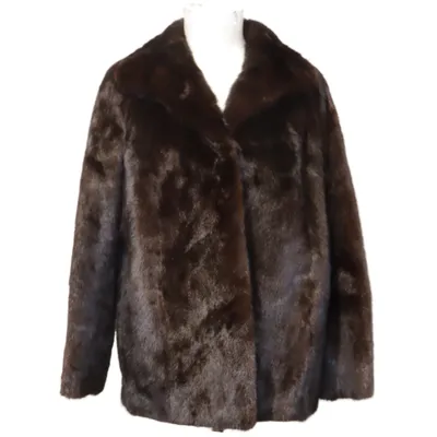 Pälsjacka (Brun) från Saga Mink Päls