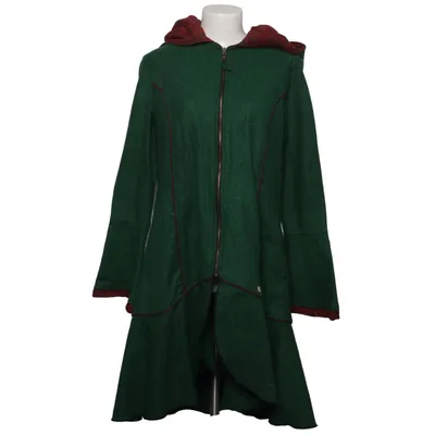 Coat (Green, Red) from Chapati Design