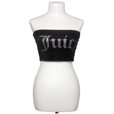 Tubetop (Sort) fra Juicy Couture Elastan, Polyester